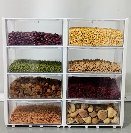 ست جای حبوبات 8 پارچه مدل ستایش