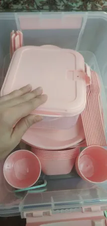 ست پیک نیک 55 پارچه ونوس پلاستیک مدل N116