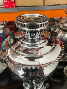 تجریه خرید سماور گازی عالی نسب مدل نگین سیمین ظرفیت 6 لیتر