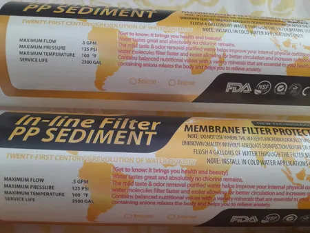 فیلتر دستگاه تصفیه آب ممبران مدل M.G