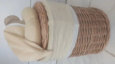 سبد رخت چرک مدل خرس نانان کد SLN-S-S