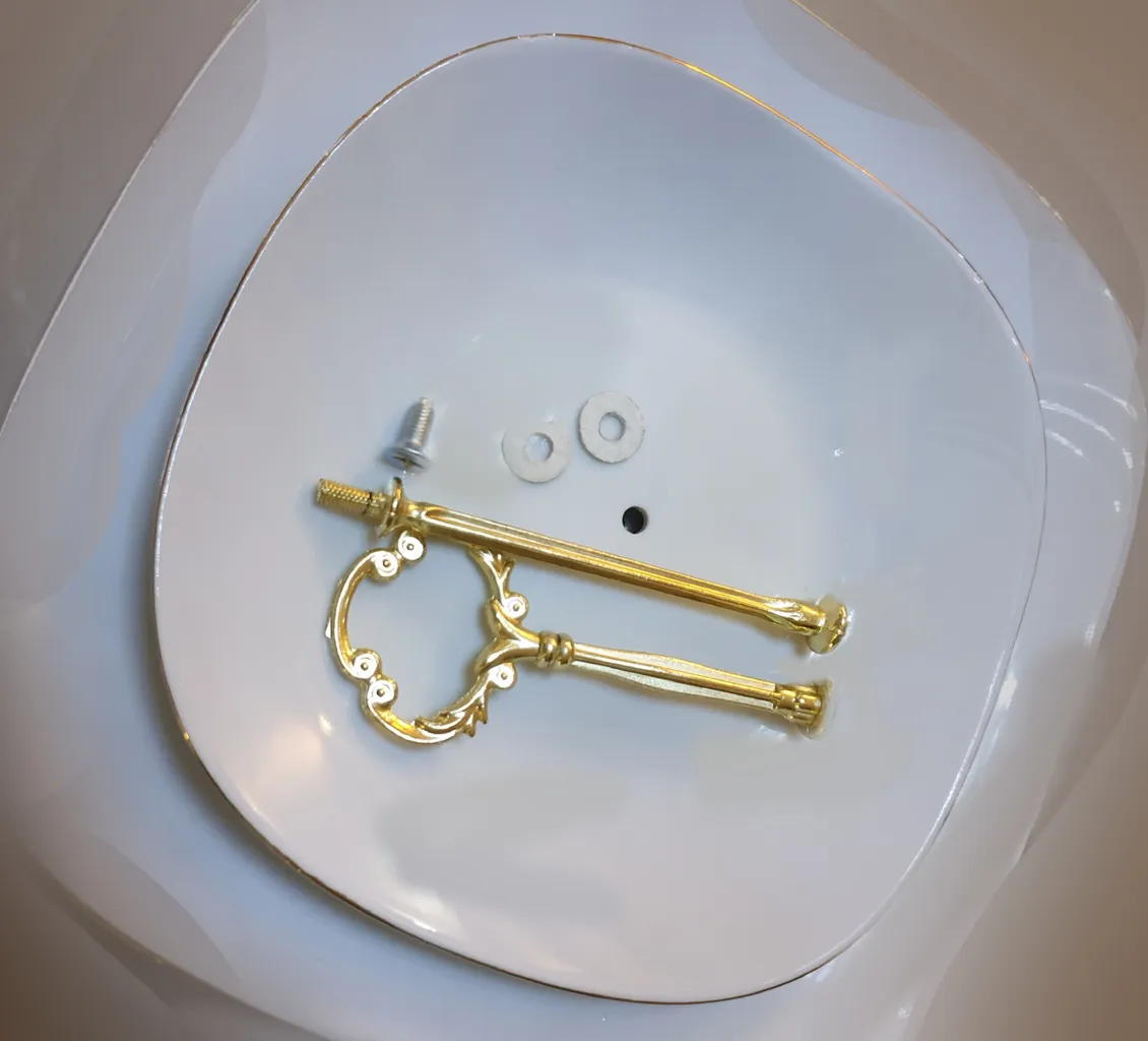 شیرینی خوری مقصود مدل مربع خط طلا کد 11