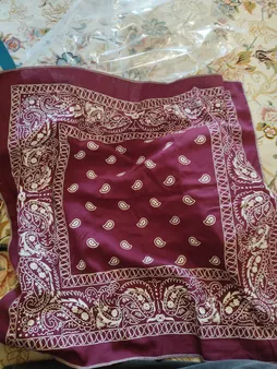 دستمال سر و گردن مدل khavar012