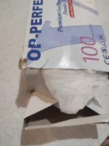 تجریه خرید دستکش وینیل اپی پرفکت مدل 100 سایز لارج بسته 100 عددی