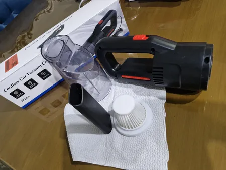 جارو شارژی خودرو مدل HQ-01