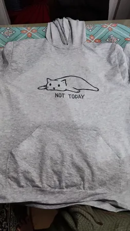 هودی زنانه طرح Not Today کد S361