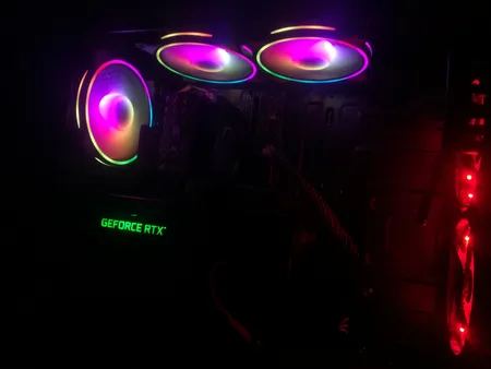 فن کیس گرین مدل HURACAN FAN GFK120M-ARGB بسته 3 عددی