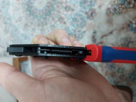 انبر پرس سر سیم مدل اس ان  سایز 0.25 / 6.0