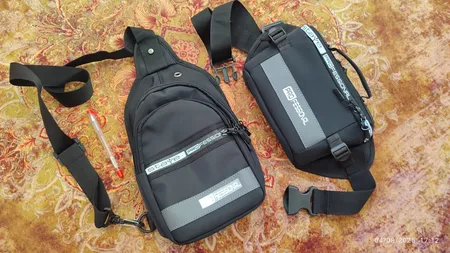 کیف کراس بادی مدل NU-00988 به همراه کیف کمری