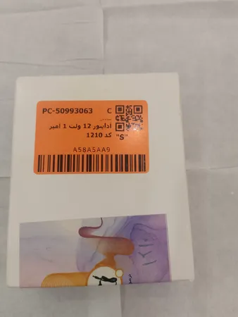 آداپتور 12 ولت 1 آمپر کد 1210