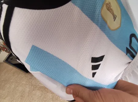 ست پنج تکه لباس ورزشی پسرانه طرح تیم ملی آرژانتین مدل مسی 2023