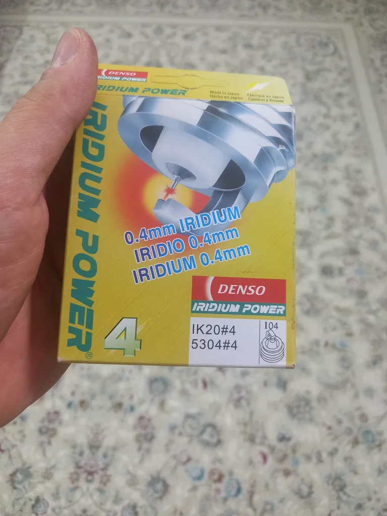 شمع خودرو دنسو مدل سوزنی کد 4IK20 بسته 4 عددی