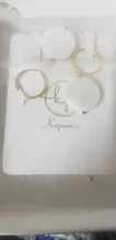 گوشواره طلا 18 عیار زنانه کاپانی مدل ke039