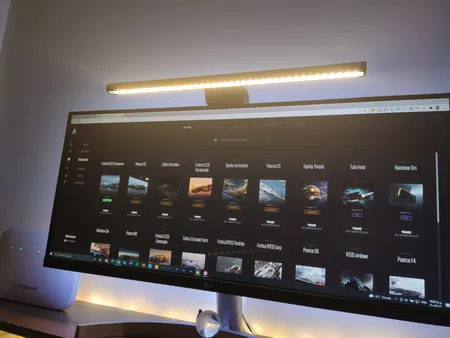 چراغ LED بالای مانیتور باسئوس مدل DGIWK-B01
