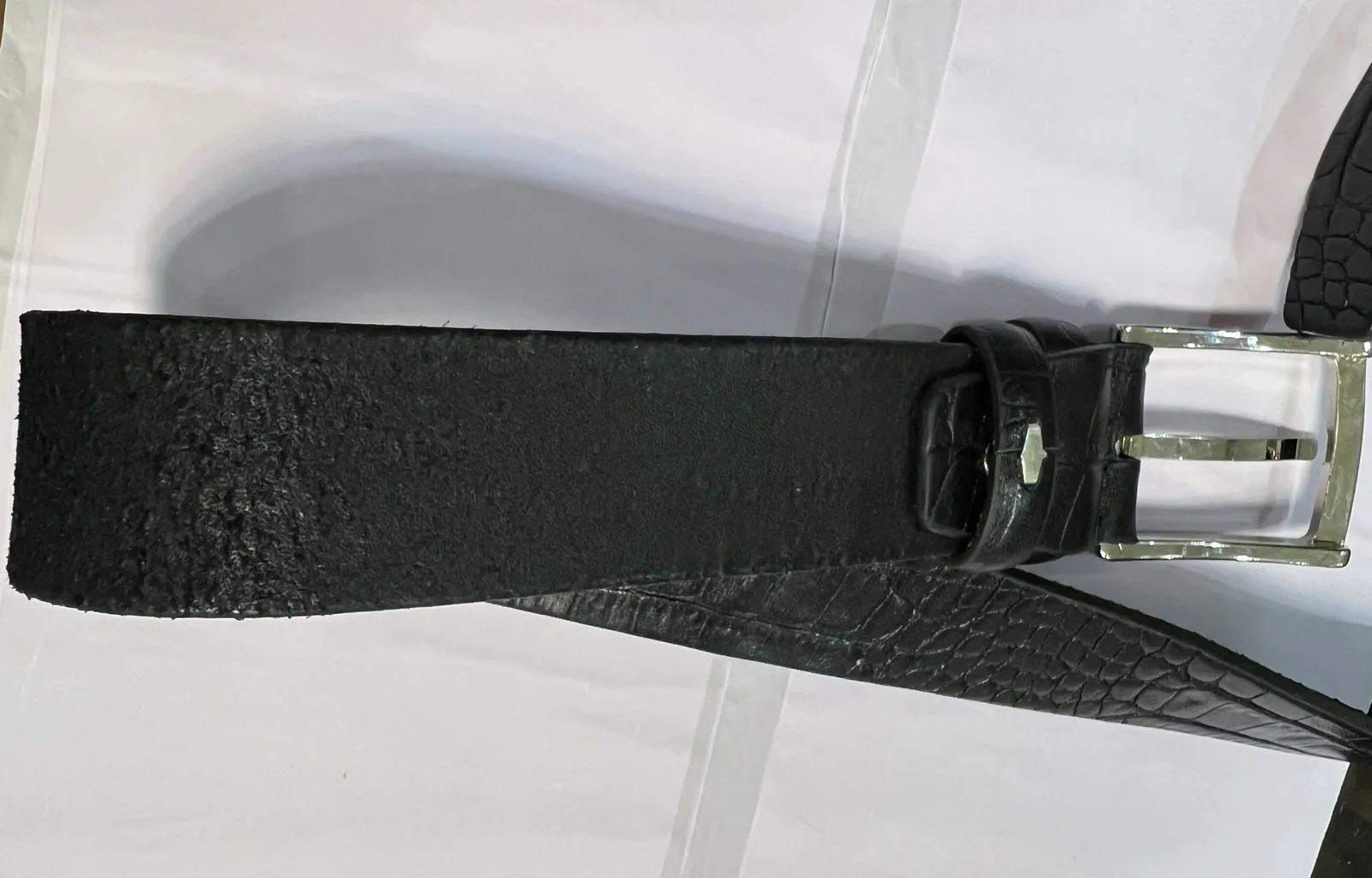 کمربند مردانه چرم عطارد مدل چرم طبیعی گاومیش کد B32