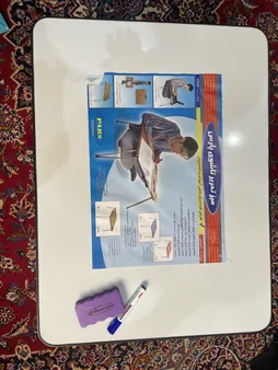 میز تحریر تاشو پارس مدل 80