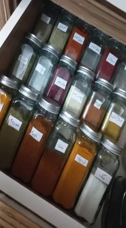 جا ادویه مدل آنتیک S1-24 مجموعه 24 عددی