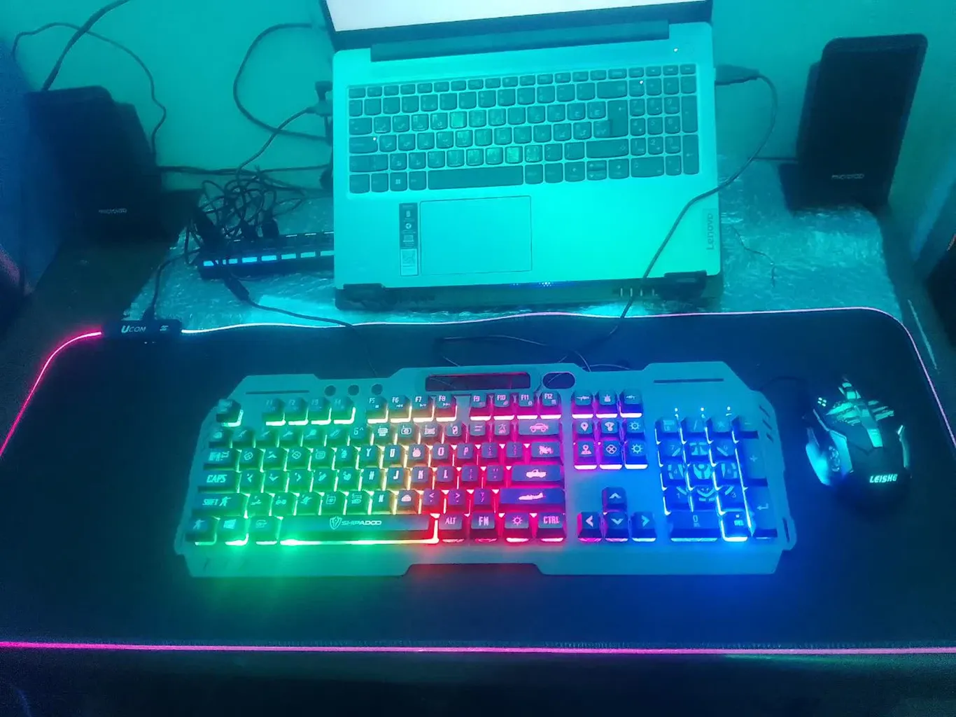 هاب یو اس بی 7 پورت همراه با کلید قطع و وصل