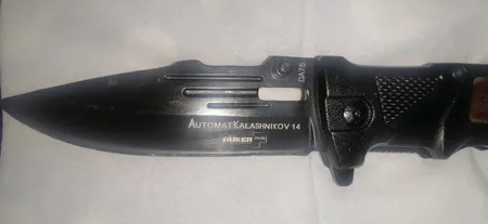 چاقوی سفری بوکر مدل Automat kalashnikov 14