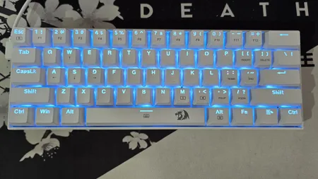 کیبورد گیمینگ ردراگون مدل K630 Dragonborn، مکانیکال سوییچ قرمز، Tenkeyless، نورپردازی RGB