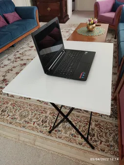 میز کامپیوتر میزیمو مدل تاشو کد 651