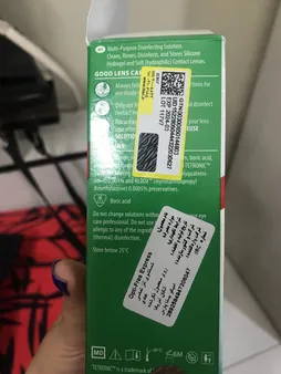 محلول شستشوی لنز اپتی فری مدل Express حجم 120 میلی لیتر