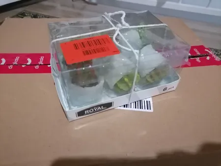 شمع طرح کاکتوس مجموعه 6 عددی