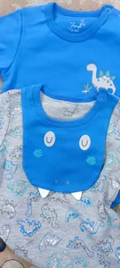 تجریه خرید بادی آستین کوتاه نوزادی فیورلا کد 10303 بسته 2 عددی