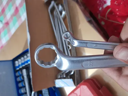 مجموعه 8 عددی آچار دوسر رینگی آتا مدل MX800