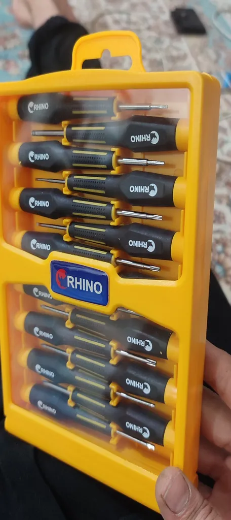 مجموعه 15 عددی پیچ گوشتی ساعتی رینو مدل RPT-761