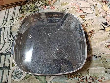 تابه گریل طرح مربع مدل دسته دار سایز 29