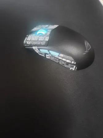 ماوس بی سیم گیمینگ ایسوس مدل Rog Harpe Ace Aim Lab Edition RGB