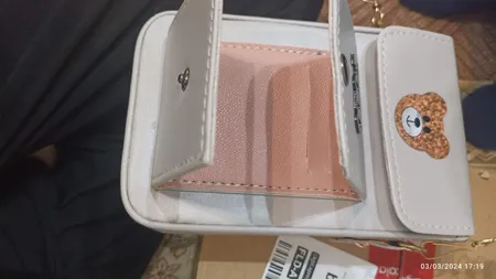 کیف رودوشی دخترانه مدل خرسی