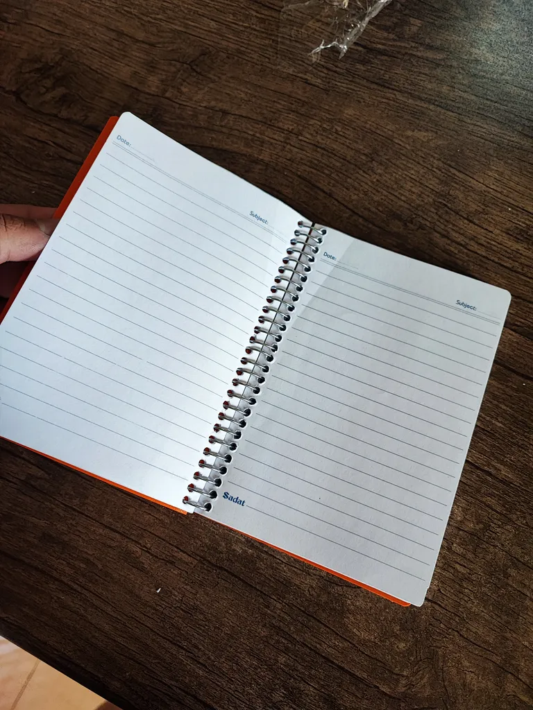 دفترچه یادداشت 200 برگ مدل رنگین کمان