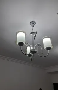 تجریه خرید لوستر 6 شعله چشمه نور کد A813.3-3-GWT