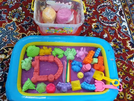 خمیر شنی آریا کد 1085 به همراه میز بادی