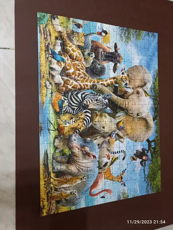 پازل 300 تکه راونزبرگر مدل African Friends کد 13075