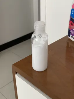 بطری و محفظه کرم مدل F مجموعه 5 عددی