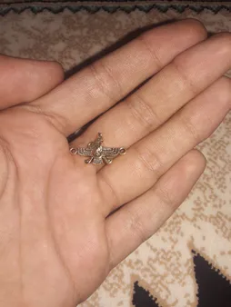 آویز گردنبند مردانه کد 1042