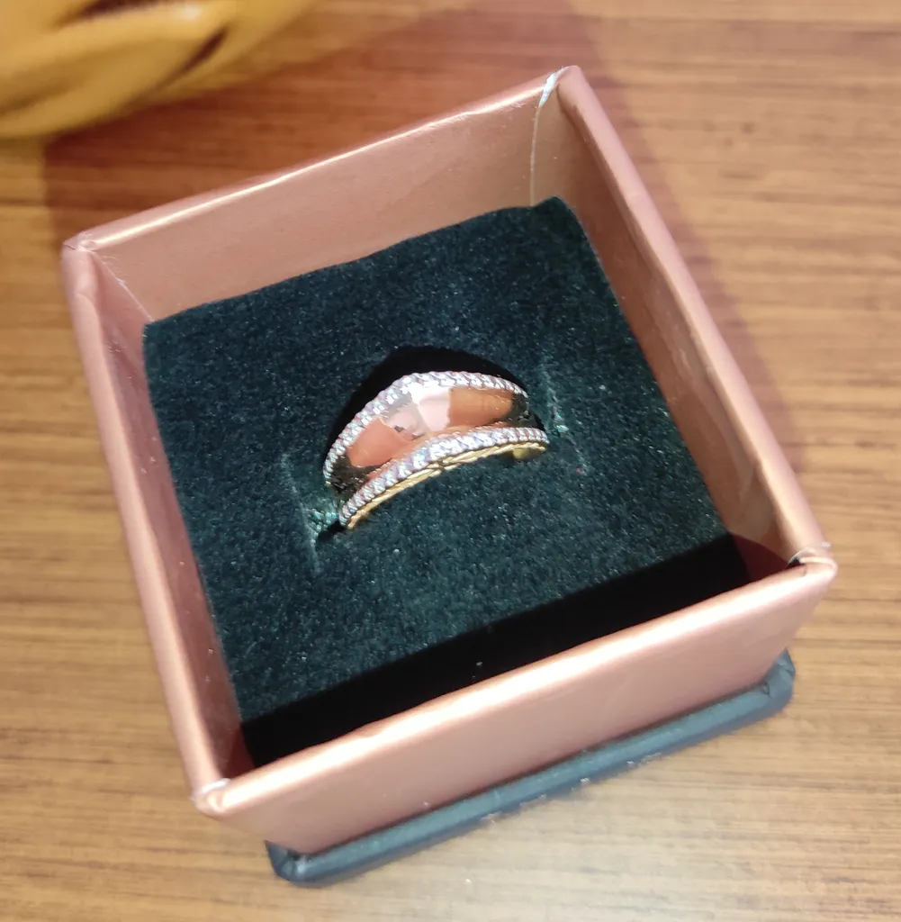 انگشتر طلا 18 عیار زنانه طلای مستجابی مدل  آوا کد 67037