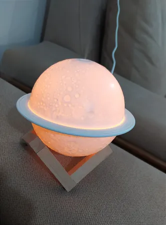 دستگاه بخور و رطوبت‌ساز سرد مدل Moon Planet Humidifier