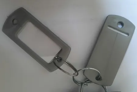 لیبل کلید مدل نیلوفر NI50 بسته 50 عددی