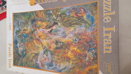 پازل 1000 تکه ترنم طرح نقاشی فرشچیان