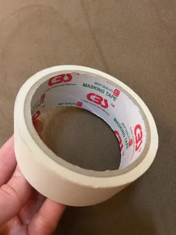 چسب کاغذی سی بی اس مدل JM1640 عرض 4 سانتی متر