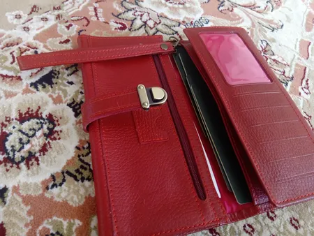 کیف پول چرم زیگما مدل گیسونا کد S600