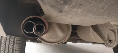 فنر سوتکش اگزوز مدل p2 مناسب برای پژو 405