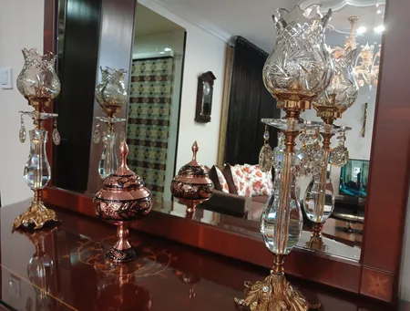 شکلات خوری مسی مدل الماس تراش کد JR-28