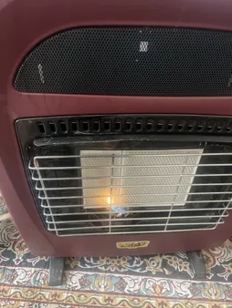 بخاری گازی توان مدل بدون دودکش طرح تابشی