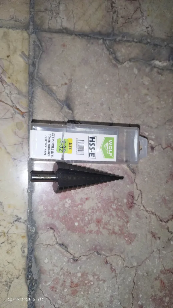 مته ولف مدل کاجی کد F0335 سایز 4/32 میلیمتر