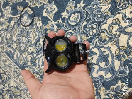 پروژکتور دو کنتاکت خودرو کد eko 60 مدل جغدی فلزی